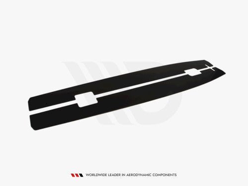 Maxton Design Racing Side Skirts Diffusers (Pair) for BMW M3 E92/E93 2007-2013 | Side Skirt Extensions | Pre-Facelift (Preface) Coupe/Cabrio | ABS