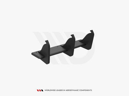 Maxton Design Street Pro Rear Diffuser for BMW M4 F82 Coupe (2014-2020) - Matte/Matt Black 10mm ABS Rear Valance / Bumper Insert / Rear Splitter / Lip Diffuser / Undertray / Bumper Extension