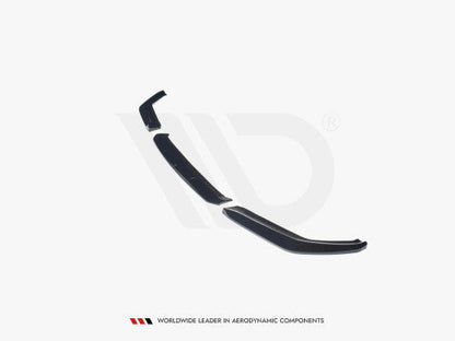Maxton Design V.2 Gloss Black Front Splitter / Front Lip Spoiler for BMW M5 F90 (2017-2020)