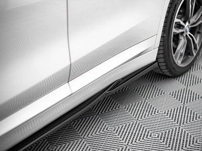 Maxton Design - Side Skirts Diffusers BMW X1 M-Pack F48 / F48 Facelift