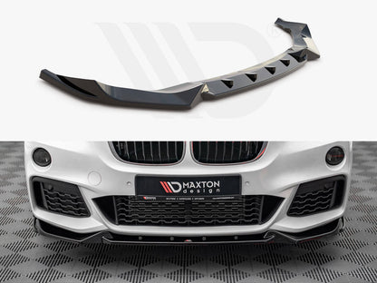 Maxton Design - FRONT SPLITTER V.2 BMW X1 M-PACK F48 (2015-2019)
