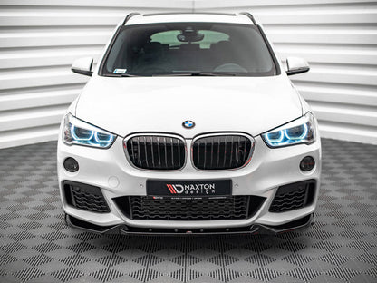Maxton Design - FRONT SPLITTER V.2 BMW X1 M-PACK F48 (2015-2019)