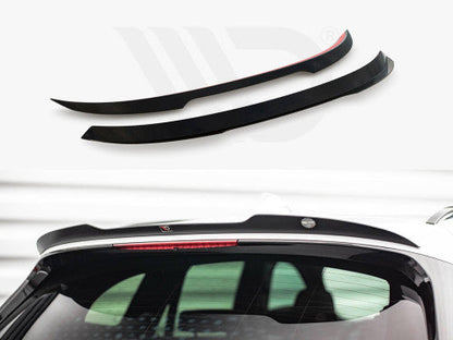 Maxton Design Gloss/Piano Black Rear Boot Lid Spoiler Cap, Tailgate Lip Wing & Trunk Lip for BMW X1 F48 2015-2019 M Sport/M Package (M-Pack) – ABS Tape-On Rear Wing Extension, No-Drill OEM+ Style