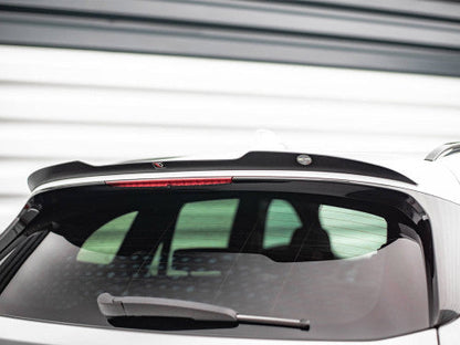 Maxton Design Gloss/Piano Black Rear Boot Lid Spoiler Cap, Tailgate Lip Wing & Trunk Lip for BMW X1 F48 2015-2019 M Sport/M Package (M-Pack) – ABS Tape-On Rear Wing Extension, No-Drill OEM+ Style