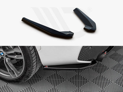 Maxton Design - Rear Side Splitters BMW X1 M-Pack F48 / F48 Facelift