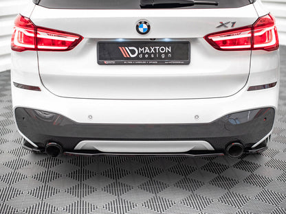 Maxton Design - Rear Splitter BMW X1 M-Pack F48 / F48 Facelift