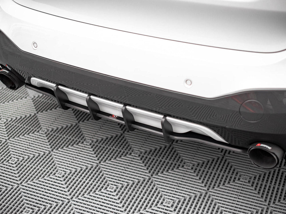 Maxton Design - Street PRO Rear Diffuser Bmw X1 M-pack F48 (2015-2019)
