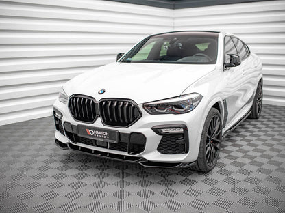 Maxton Design - FRONT SPLITTER V.1 BMW X6 M-PACK G06