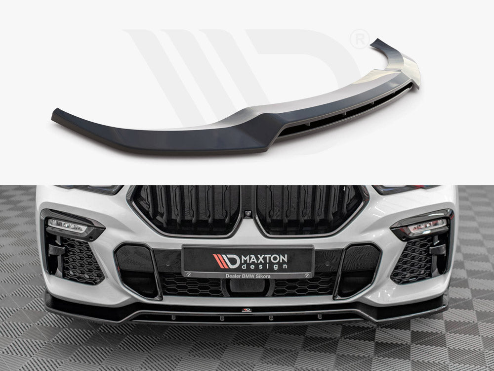 Maxton Design - FRONT SPLITTER V.2 BMW X6 M-PACK G06