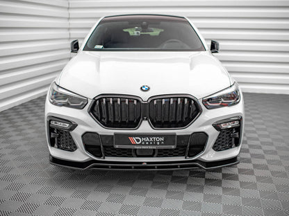 Maxton Design - FRONT SPLITTER V.2 BMW X6 M-PACK G06