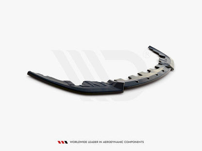 Maxton Design V3 High Gloss Black Front Splitter / Front Lip Spoiler / Bumper Chin Spoiler for BMW M8 Gran Coupe F93 (2019-2025) – Front Bumper Lip / Valance Extension / Front Apron – ABS Plastic Aero for M8 GC 4-Door Coupe