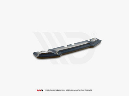 Maxton Design Rear Centre/Center Splitter Diffuser Lip Blade, Gloss Black ABS, for BMW M8 Gran Coupe F93 (2019-On) – Rear Under Spoiler, Valance Skirt Extension, Lower Diffuser Trim