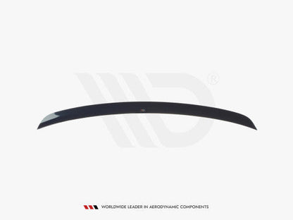 Maxton Design Gloss/Piano Black Roof Wing Spoiler Cap for BMW X3 F25 LCI (Facelift) M Sport (M-Pack) 2014–2017 – Rear Roof Edge Lip/Top Spoiler/Tailgate Hatch Extension – ABS, Stick-On 3M VHB, No-Drill