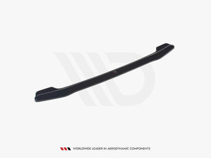 Maxton Design Gloss Piano Black Rear Centre/Center Insert Diffuser Splitter for BMW X4 G02 M Sport 2018-2021 | Rear Lower Valance Bumper Lip Undertray Spoiler