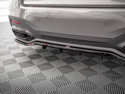 Maxton Design - Rear Splitter (Vertical Bars) V.1 BMW 7 M-Pack G11 / G12 Facelift