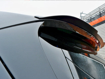 Genuine Maxton Design Gloss Piano Black Roof Spoiler/Lip Cap for BMW X5 F15 M50d 2014-2018 - Rear Roofline Wing, Tailgate/Boot Spoiler Extension, Adhesive 3M VHB No-Drill ABS