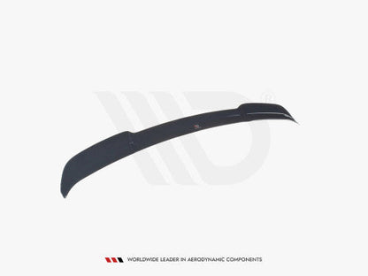 Maxton Design Piano/Gloss Black Rear Roof Lip Spoiler, Roof Edge Rear Window Wing for BMW X5 G05 M Sport (2018-on) – ABS Tailgate Spoiler Extension, Adhesive Stick-On No-Drill OE-Style Upgrade