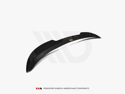 Maxton Design Gloss Black Rear Spoiler Cap – Bootlid/Trunk/Decklid Lip Tail Spoiler for BMW Z4 E86 Coupe LCI Facelift 2006 2007 2008 | ABS Stick-On OEM Style Rear Wing/Aero Lip