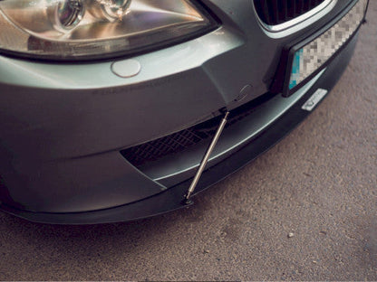 Maxton Design Racing Style Front Splitter / Front Lip Spoiler / Chin Spoiler for BMW Z4 E86 Coupe (2006-2008) ABS Front Bumper Lip / Valance Apron Extension / Bumper Extension Aero Lip Add-On