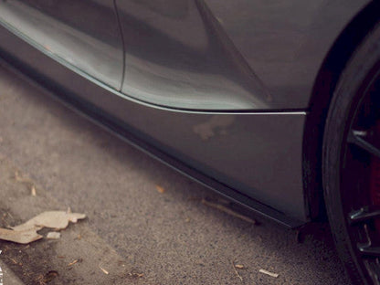 Maxton Design Side Skirts for BMW Z4 E86 Coupe 2005-2009 - ABS Sill/Rocker Extensions, Side Splitters & Skirt Diffusers, Aero Side Blades - Body Kit Ground Effects - Pair incl. Fitting Hardware