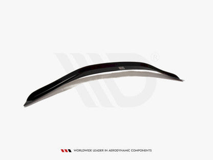 BMW Z4 E85 2002-2006 Pre-LCI (Pre-Facelift) Bootlid/Trunk Lip Spoiler – Gloss Piano Black Decklid Wing Extension/Cap by Maxton Design, ABS 3M Tape-On, OE-Style Mk1 Roadster Rear Tail Lip