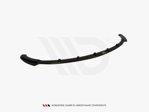 BMW Z4 E85/E86 Front Splitter V1 Gloss Black  Maxton Design (Pre-Facelift 2002-2006) Front Lip Spoiler for Standard Bumper