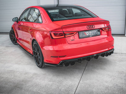 Maxton Design - REAR VALANCE AUDI S3 SEDAN 8V (2013-2016)