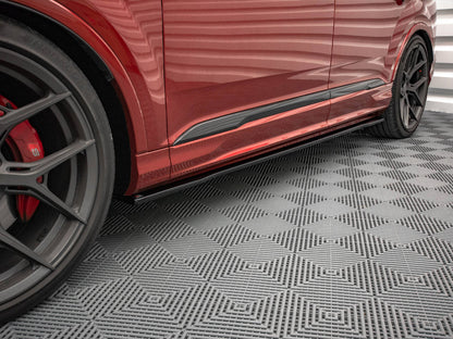 Maxton Design - SIDE SKIRTS DIFFUSERS AUDI SQ7 /Q7 S-LINE MK2 (4M) FACELIFT (2019-)