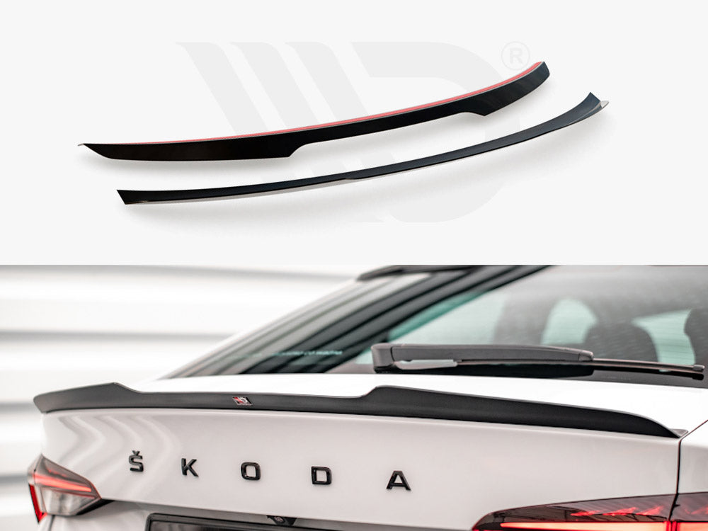 Maxton Design - SPOILER CAP SKODA OCTAVIA LIFTBACK MK4 (2019-2024)