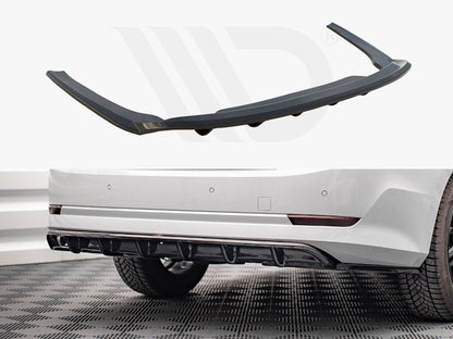 Maxton Design - CENTRAL REAR SPLITTER (VERTICAL BARS) SKODA OCTAVIA MK4 (2019-)
