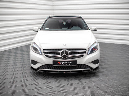 Maxton Design - FRONT SPLITTER V.1 MERCEDES A W176 (2012-2015)