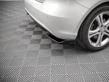 Maxton Design - REAR SIDE SPLITTERS V.1 MERCEDES A W176 (2012-2015)