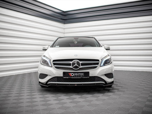 Maxton Design - FRONT SPLITTER V.2 MERCEDES A W176 (2012-2015)