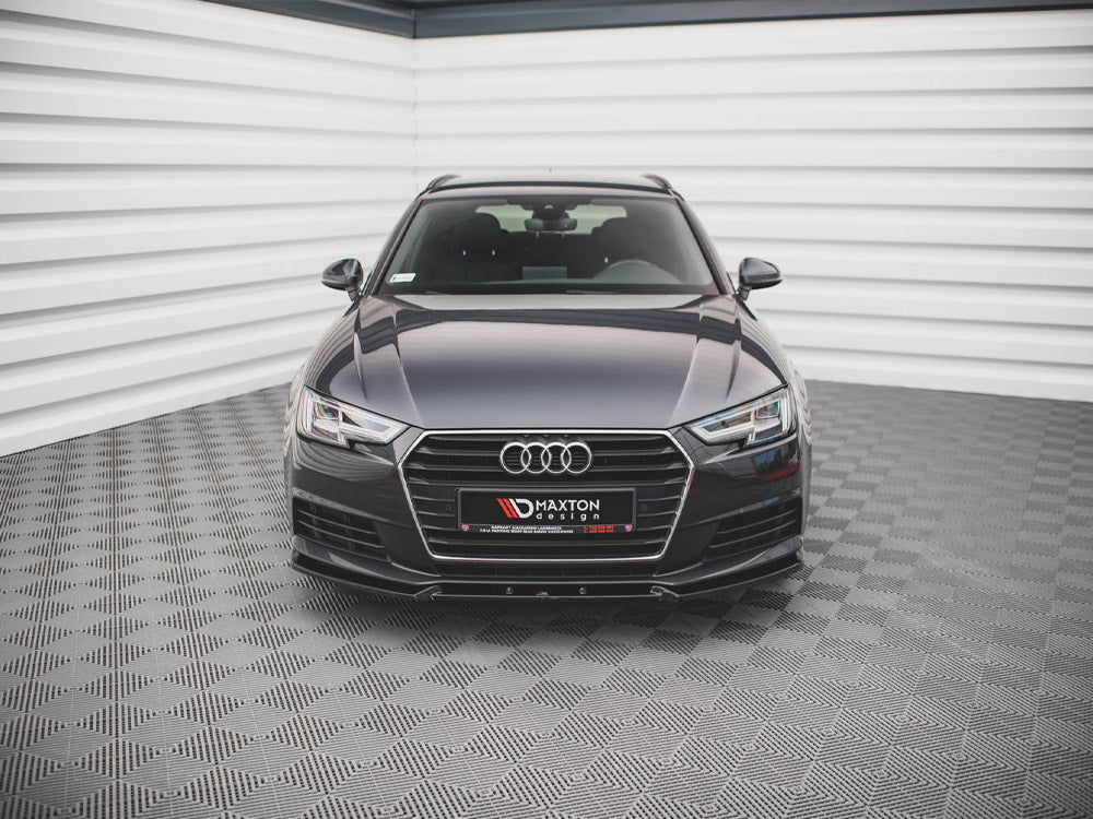 Maxton Design - FRONT SPLITTER V.2 AUDI A4 B9 (2015-2019)
