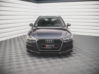 Maxton Design - FRONT SPLITTER V.2 AUDI A4 B9 (2015-2019)