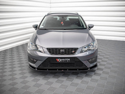 Maxton Design - FRONT SPLITTER V.1 SEAT LEON FR / CUPRA MK3 (2012-2016)