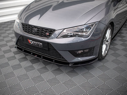 Maxton Design - FRONT SPLITTER V.1 SEAT LEON FR / CUPRA MK3 (2012-2016)