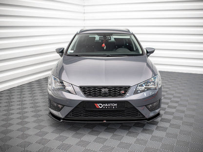 Maxton Design - FRONT SPLITTER V.2 SEAT LEON FR / CUPRA MK3 (2012-2016)