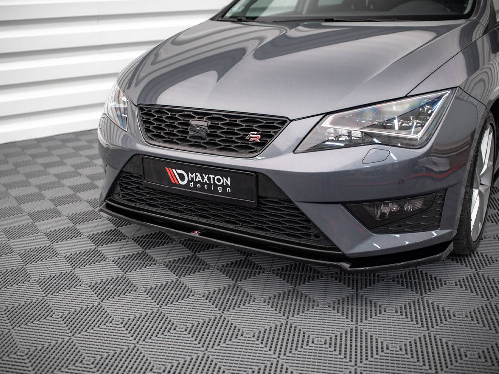 Maxton Design - FRONT SPLITTER V.2 SEAT LEON FR / CUPRA MK3 (2012-2016)