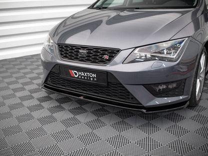 Maxton Design - FRONT SPLITTER V.2 SEAT LEON FR / CUPRA MK3 (2012-2016)