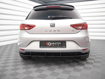 Maxton Design - STREET PRO REAR DIFFUSER SEAT LEON HATCHBACK MK3 (2012-2016)