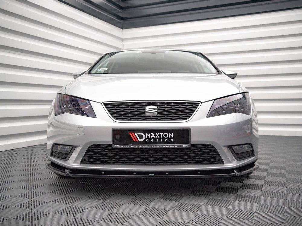Maxton Design - FRONT SPLITTER V.1 SEAT LEON MK3 (2012-2016)