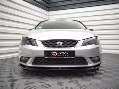 Maxton Design - FRONT SPLITTER V.1 SEAT LEON MK3 (2012-2016)