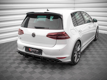 Maxton Design - STREET PRO REAR SIDE SPLITTERS VW GOLF R MK7 (2013-2016)