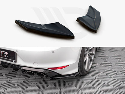 Maxton Design - REAR SIDE SPLITTERS V.4 VW GOLF R MK7 (2013-2016)