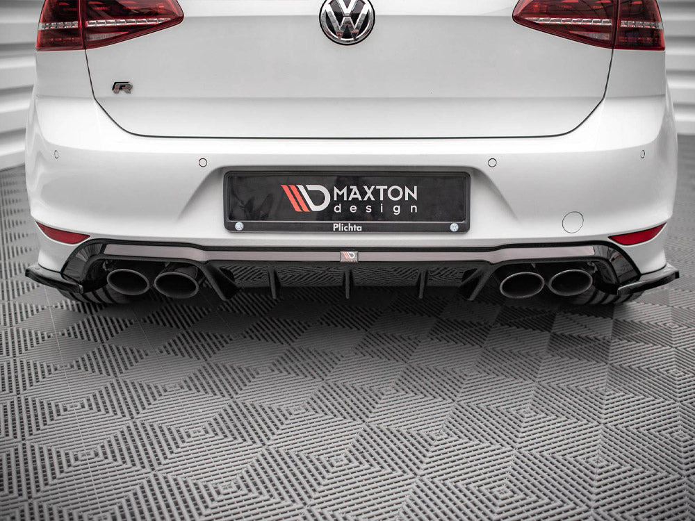 Maxton Design - REAR SIDE SPLITTERS V.4 VW GOLF R MK7 (2013-2016)