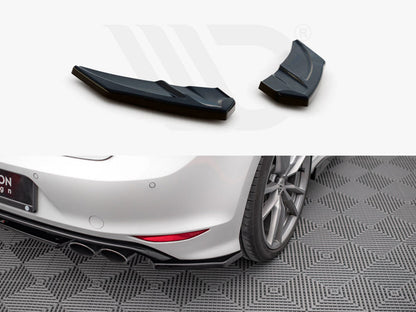 Maxton Design - REAR SIDE SPLITTERS V.3 VW GOLF R MK7 (2013-2016)