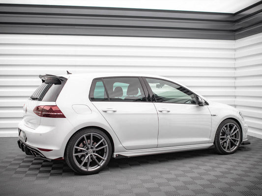 Maxton Design - STREET PRO SIDE SKIRTS DIFFUSERS (+FLAPS) VW GOLF R MK7 (2013-2016)