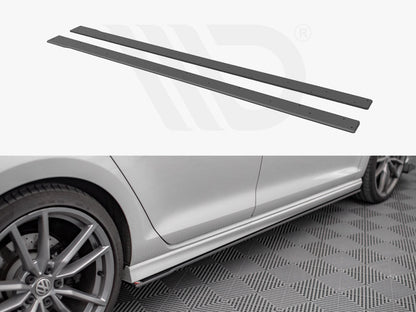Maxton Design - STREET PRO SIDE SKIRTS DIFFUSERS VW GOLF R MK7 (2013-2016)