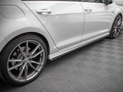 Maxton Design - STREET PRO SIDE SKIRTS DIFFUSERS VW GOLF R MK7 (2013-2016)